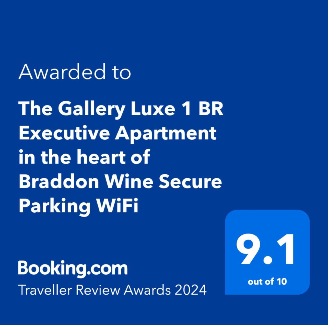 The Gallery Luxe 1 Bedroom Executive Apartment In The Heart Of Braddon Wine Secure Parking Wifi Canberra Exterior photo
